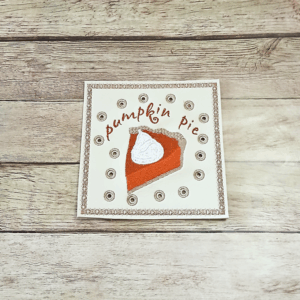 Pumpkin Pie Lace Up Board