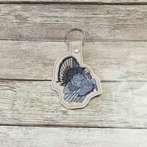 Real Turkey Key Fob