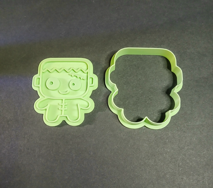Little Monster Cookie Cutter w/ Stamp