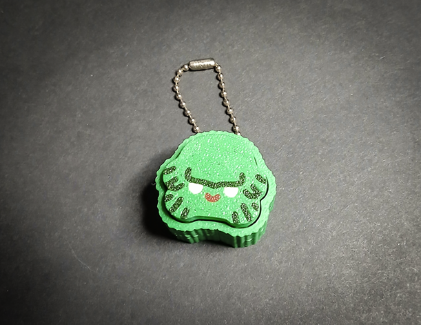 Lagoon Creature Clicker Keychain