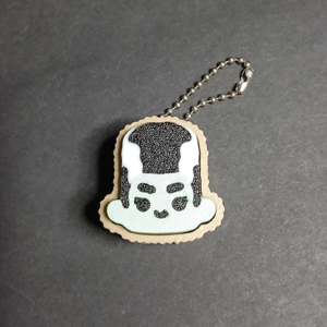 Mrs. Monster Clicker Keychain