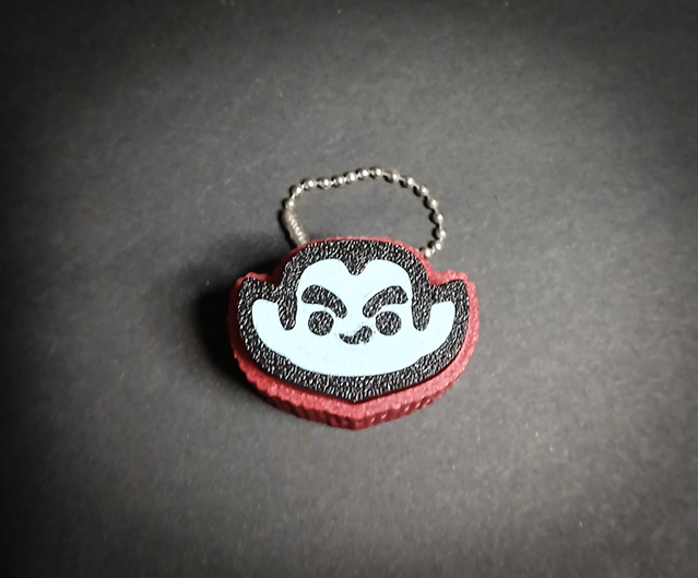 Dracula Clicker Keychain
