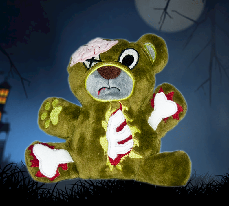 Zombie Bear Plush