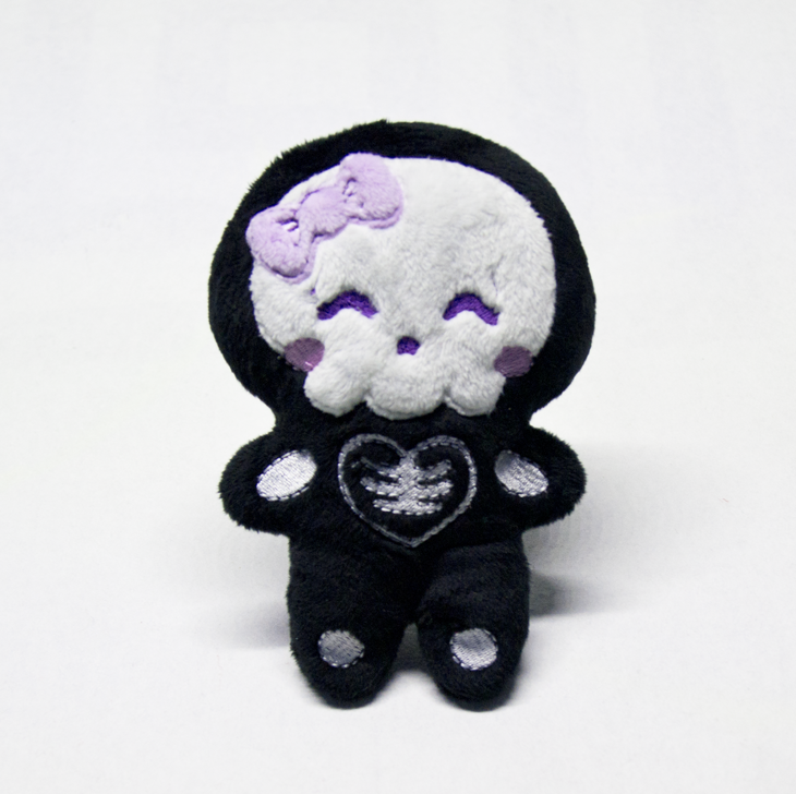 Skeleton Girl Plushie