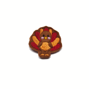 Colorful Turkey Feltie