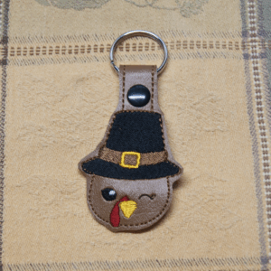 Pilgrim Turkey Key Fob