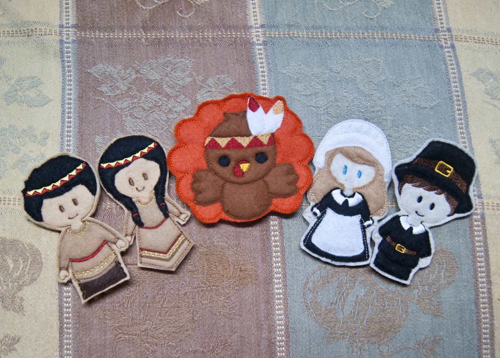 Thanksgiving Finger Puppets