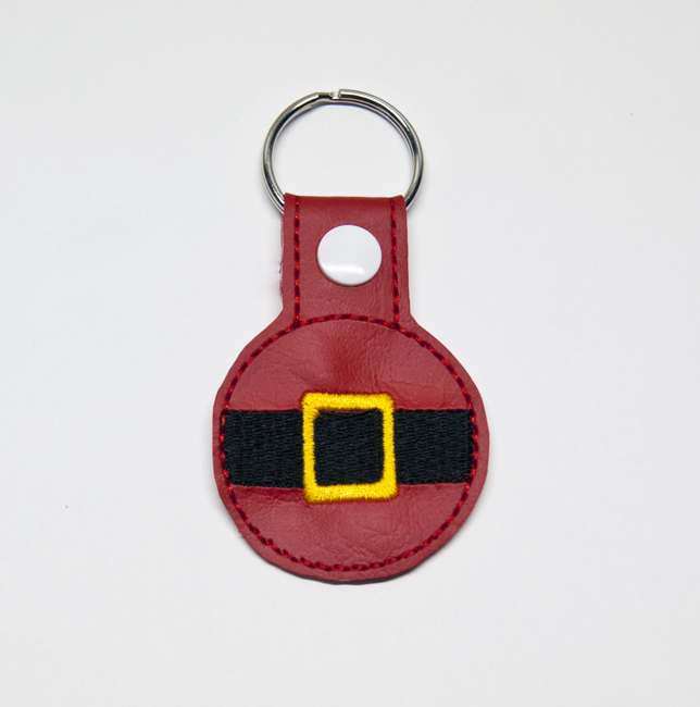 Santa's Belt Key Fob