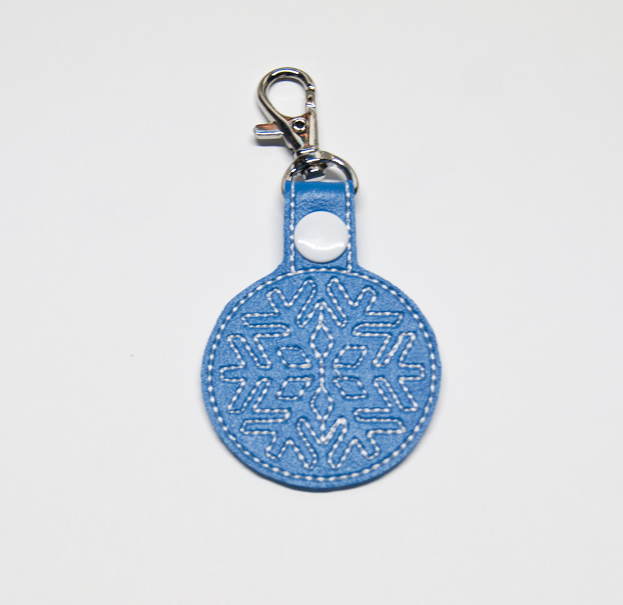 Snowflake Key Fob
