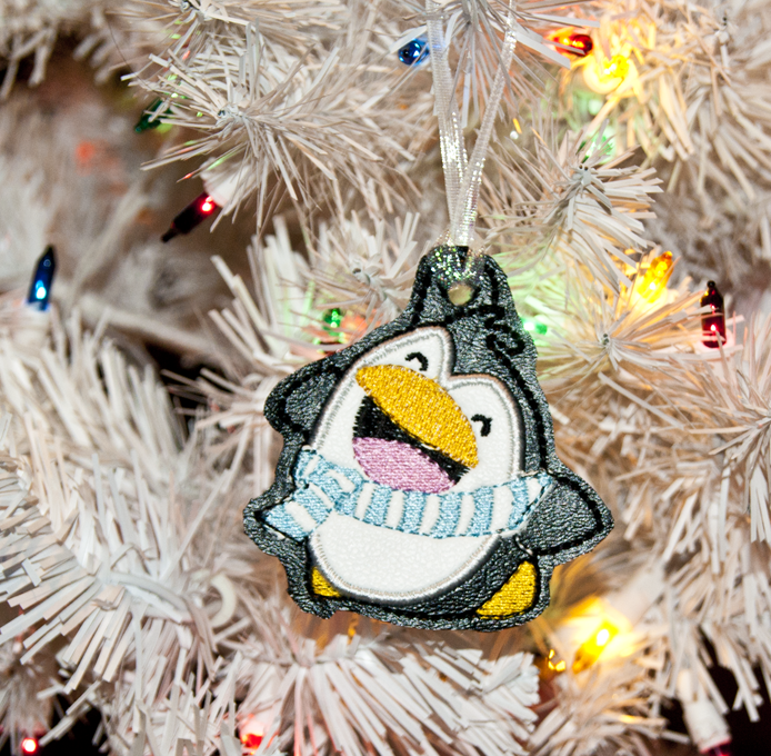 Happy Penguin Ornament