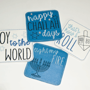 Hanukkah Coasters