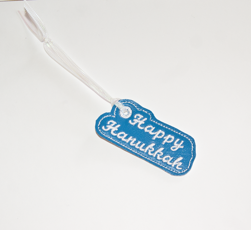Happy Hanukkah Gift Tag