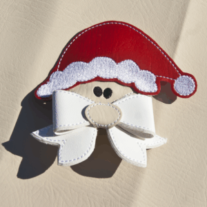 Santa Hair Bow