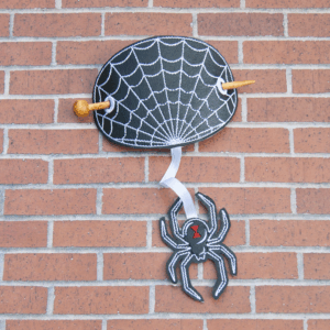 Spider Web Bun Cover w/spider