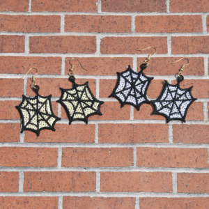 Spider Web Earrings