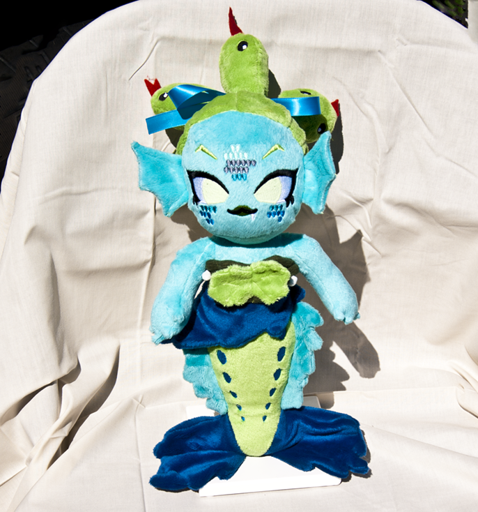 Swamp Mermaid Doll
