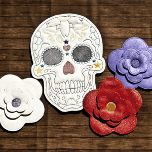 Dias Los Muertos Add-On Felties