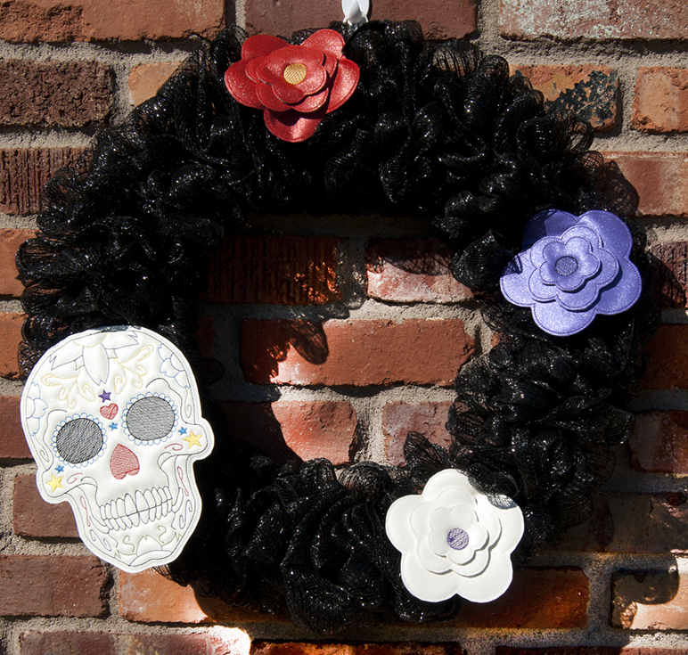 Dias Los Muertos Wreath