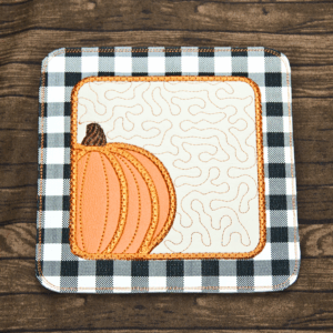 Fall Pumpkin Coaster