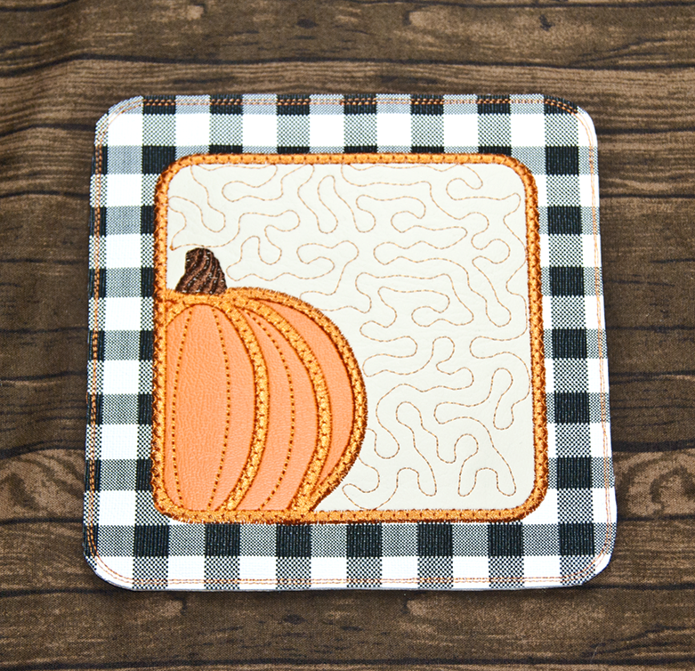 Fall Pumpkin Coaster