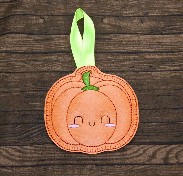 Kawaii Pumpkin Ornament