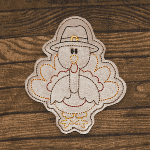 Standing Turkey Feltie