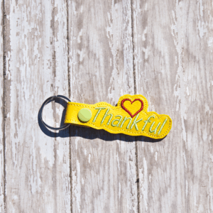 Thankful Key Fob