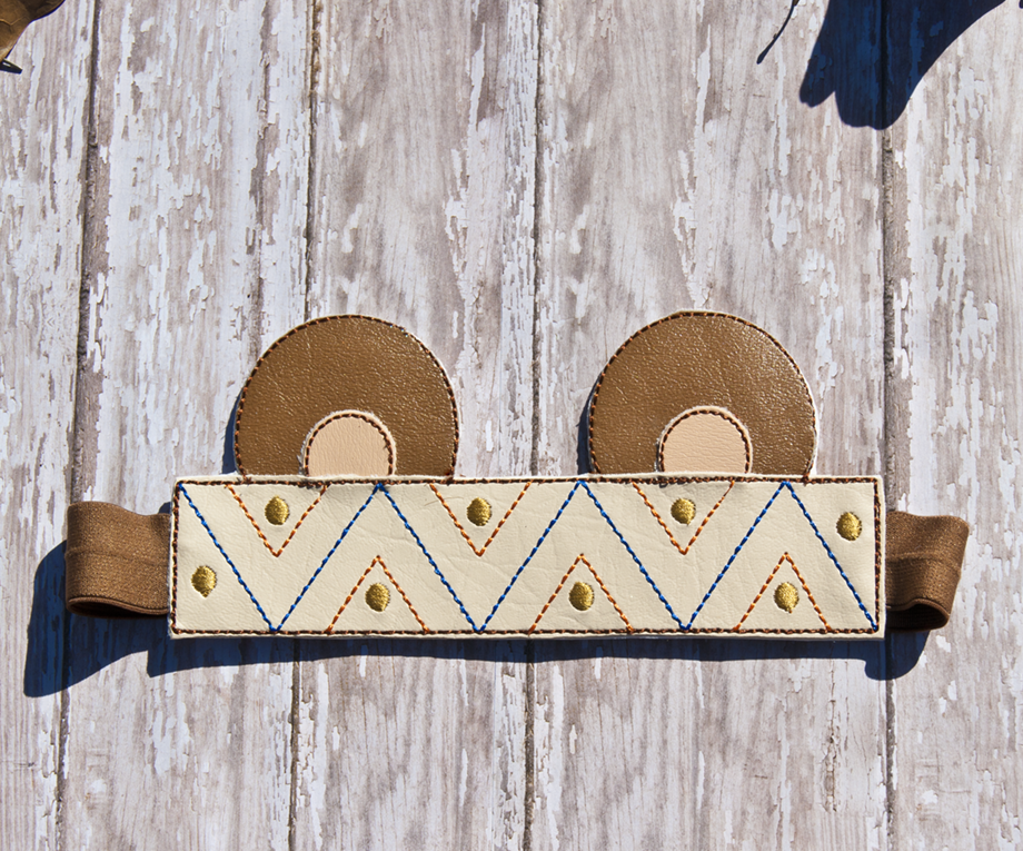 Bear Tribal Headband