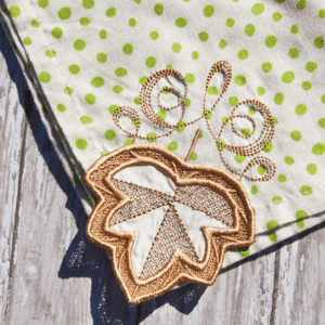 Fall Leaf Fabric Napkins
