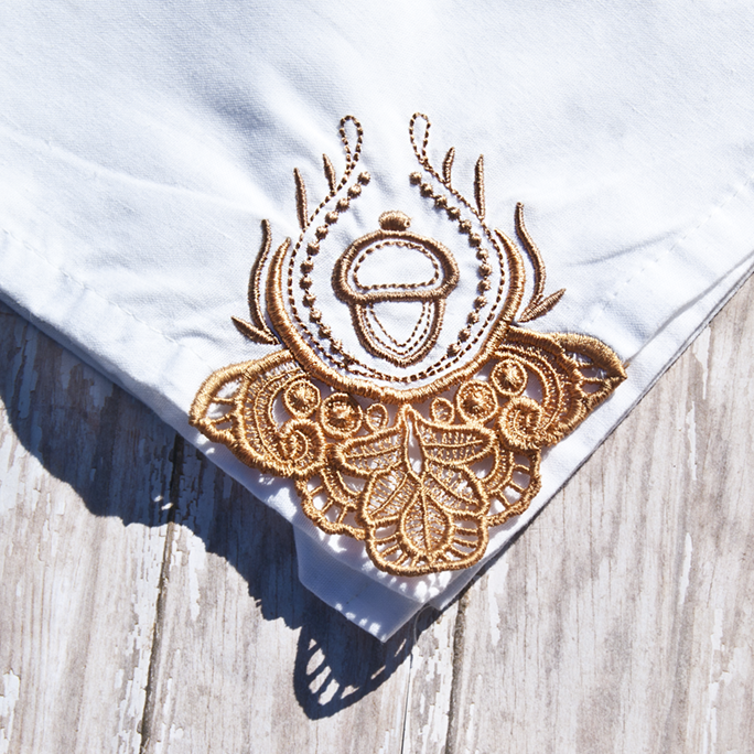 Acorn Fabric Napkins