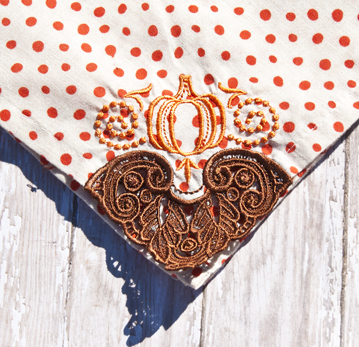 Pumpkin Fabric Napkins