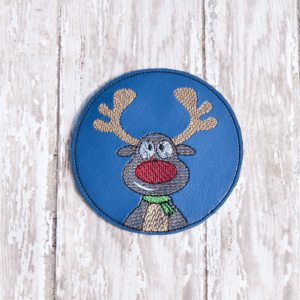 Red Nosed Reindeer Coasters