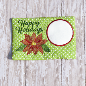 Happy Holidays Mug Rug
