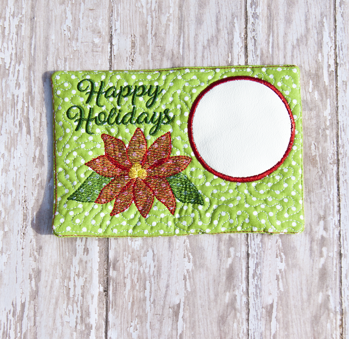 Happy Holidays Mug Rug