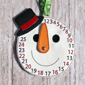 Snowman Advent Countdown