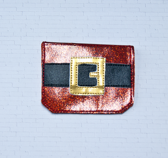 Santa's Belt Gift Card Holder