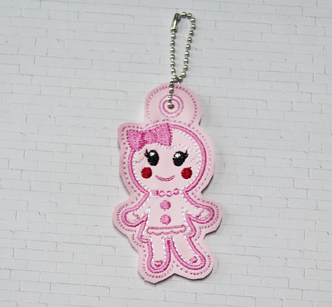 Gingerbread Girl Bag Dangle