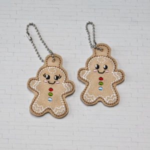 Little Gingerbread Bag Dangle