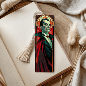 Dracula Bookmark Mockup