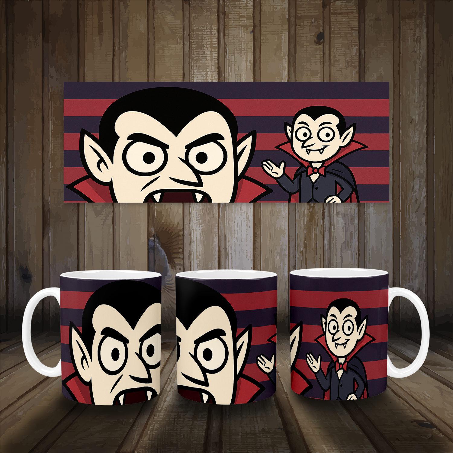 Dracula Mug Mockup