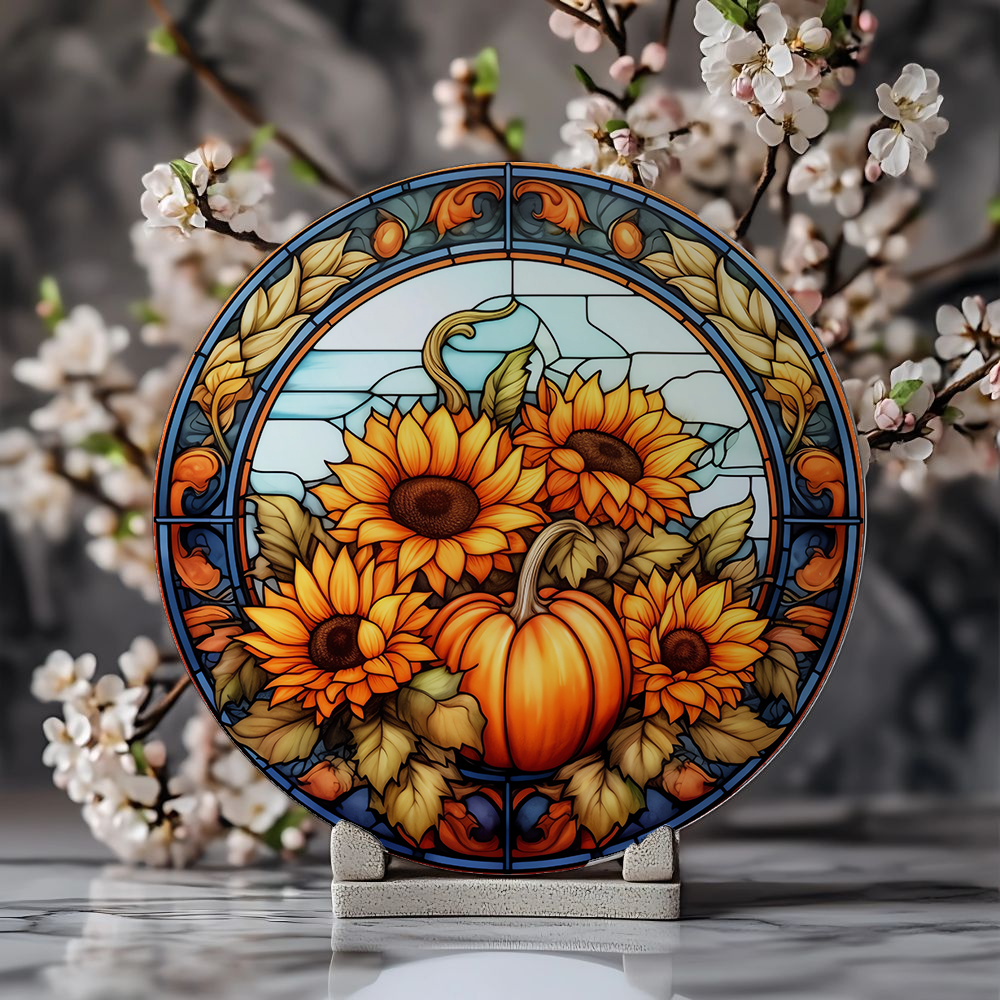 Sunflowers of Fall Cutting Board Mockup