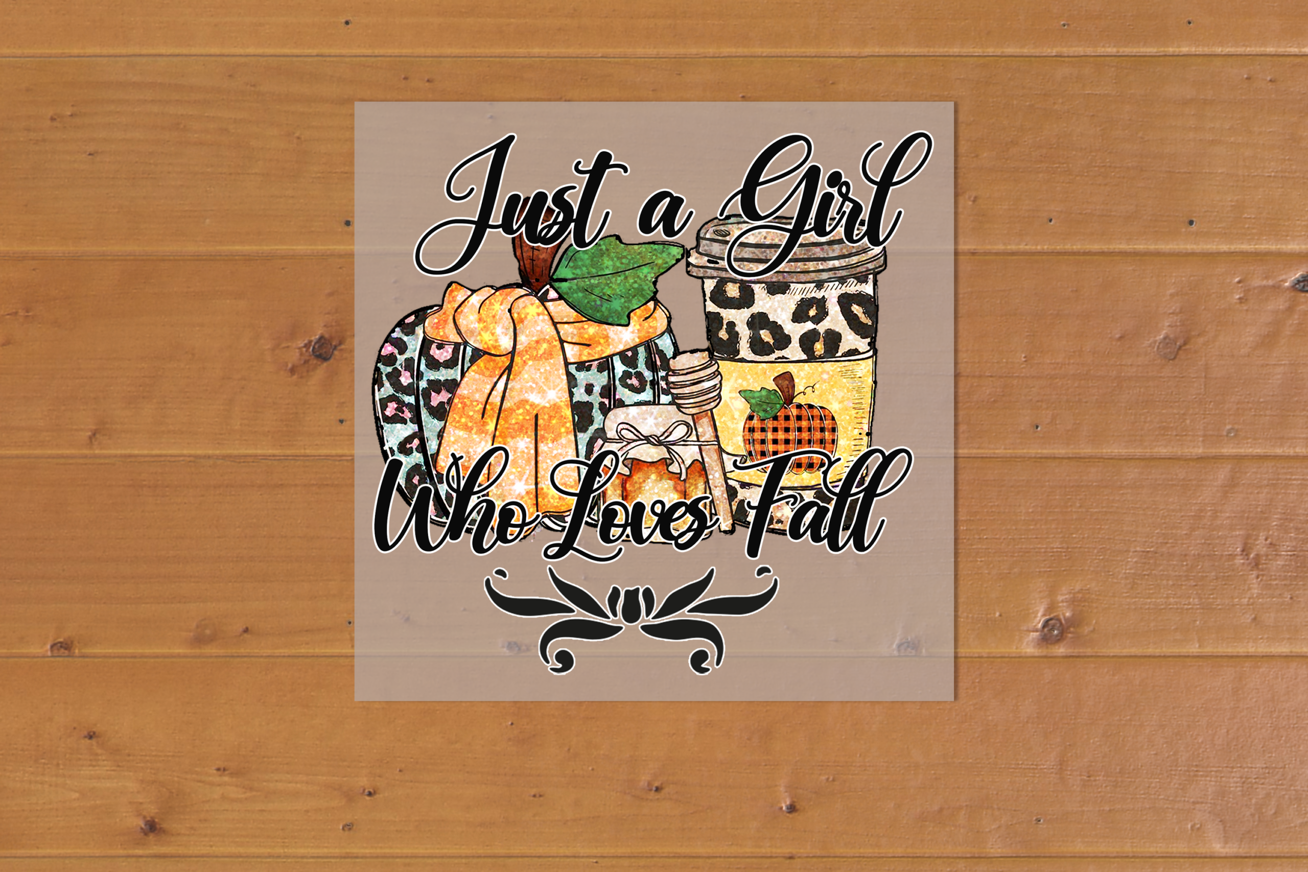 Just A Girl Who Loves Fall Heat Transfer