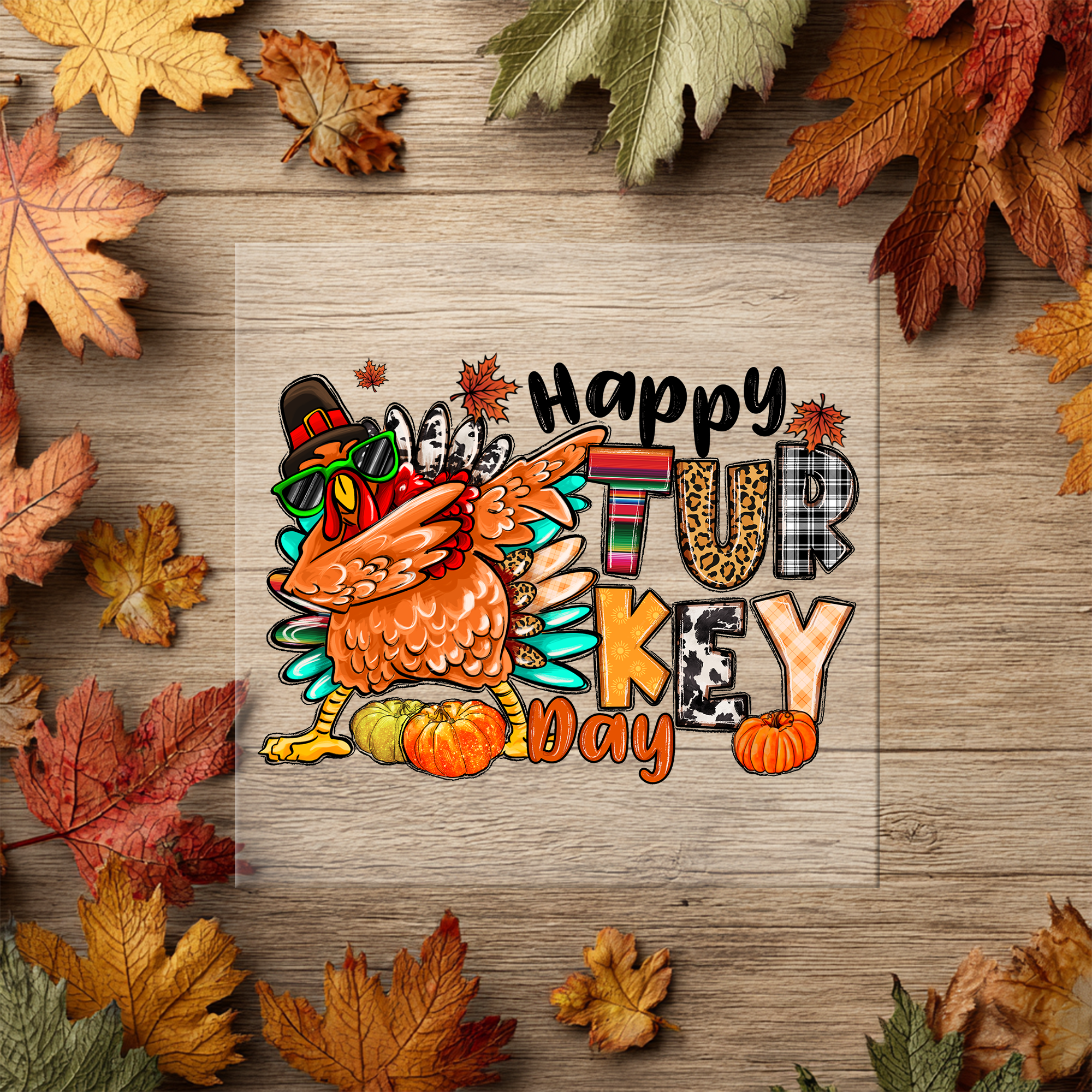 Happy Turkey Day Heat Transfer
