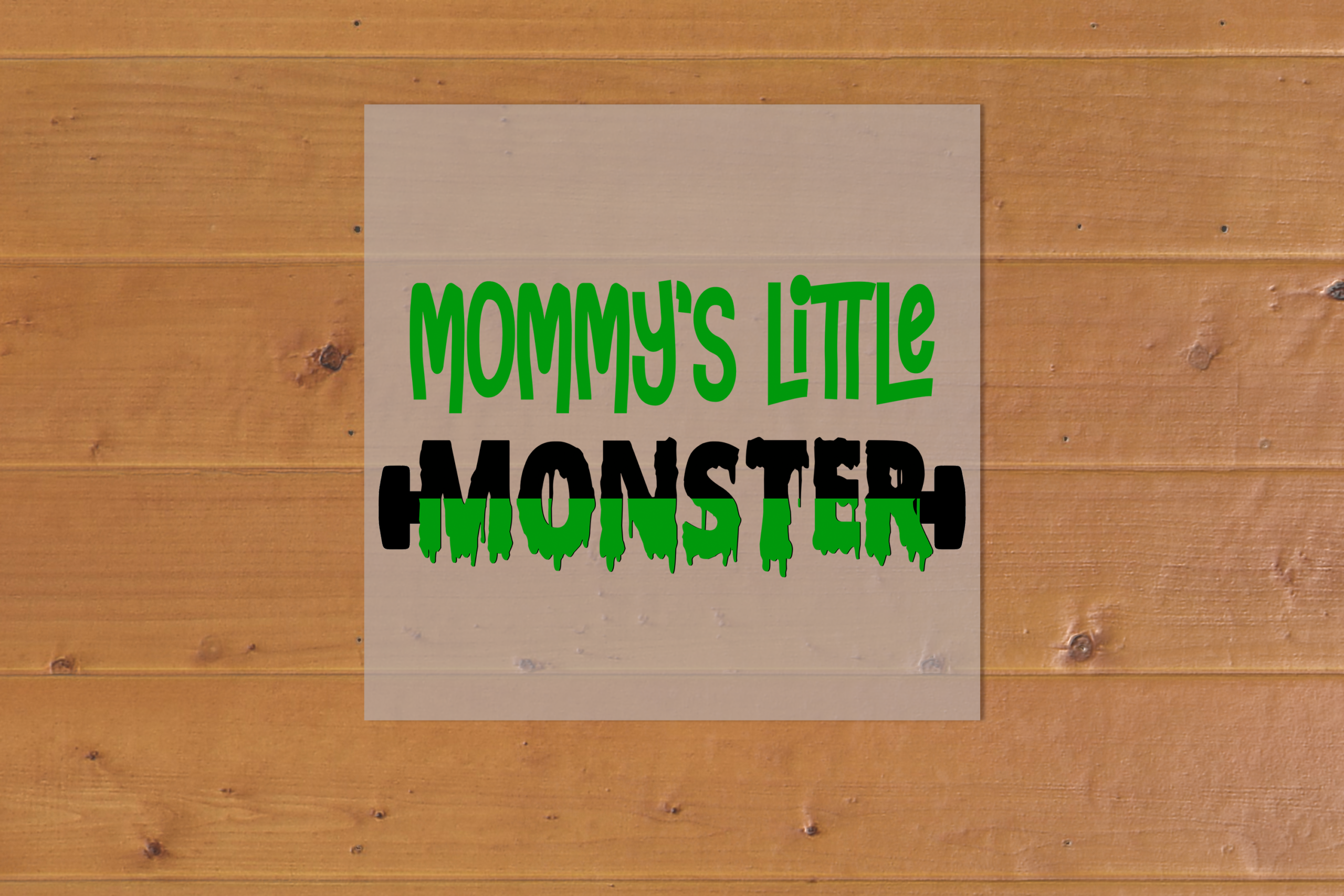 Mommy's Little Monster Heat Transfer
