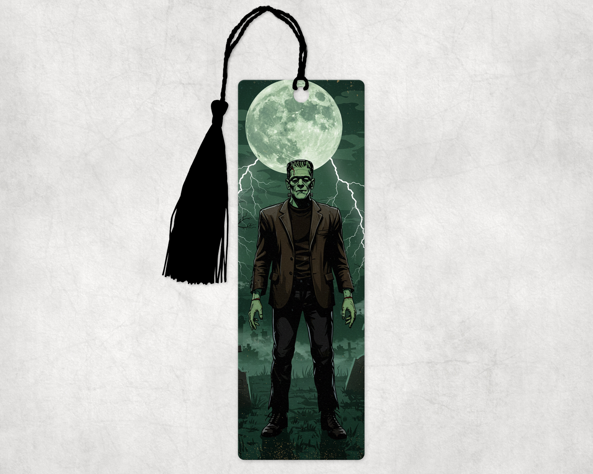 Monster Bookmark Mockup