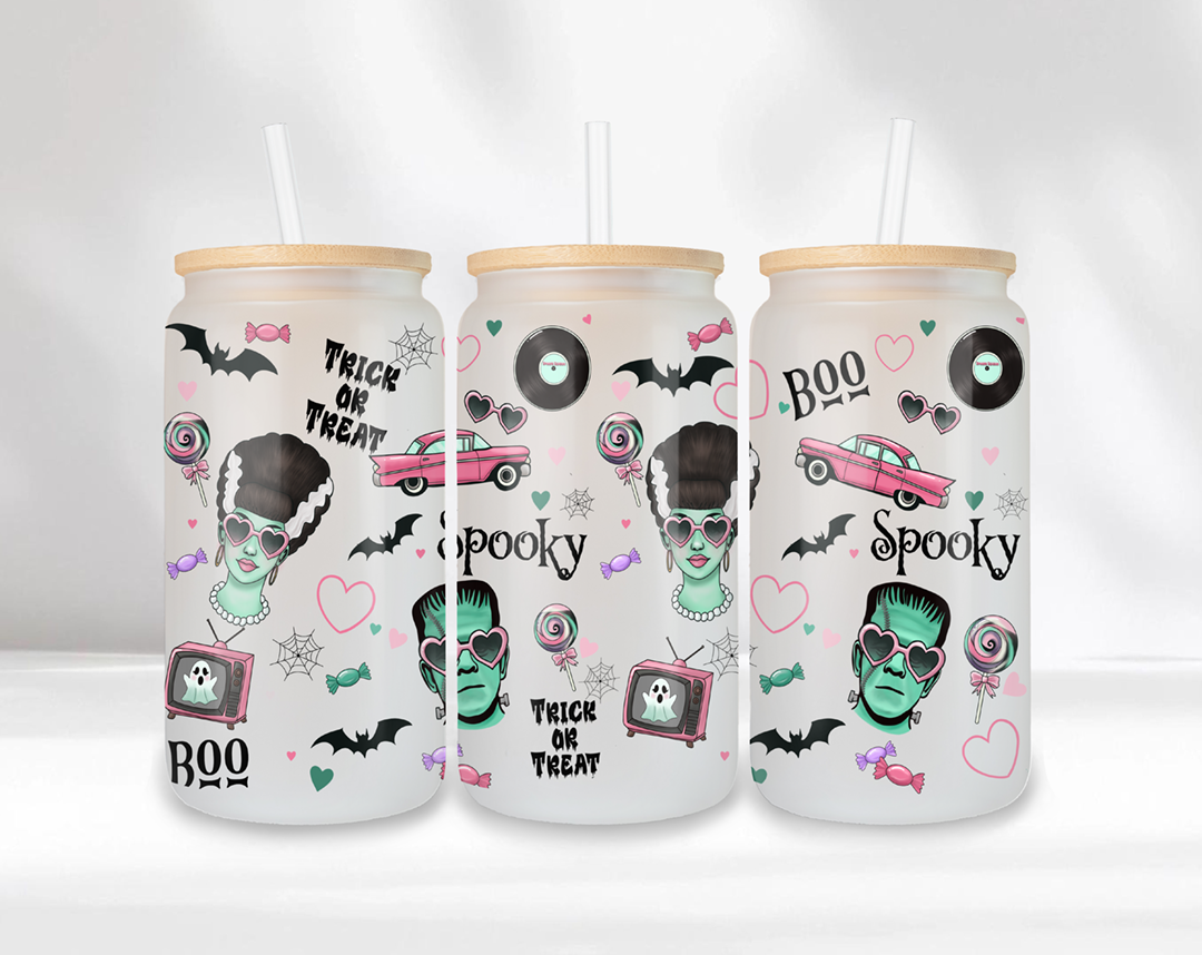 Monster Couple Libby Can Mockup