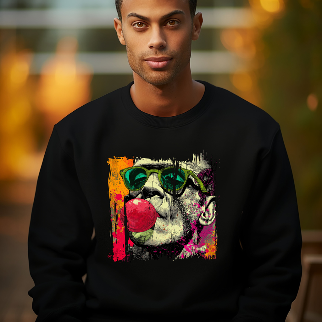 Monster Bubble Shirt Mockup