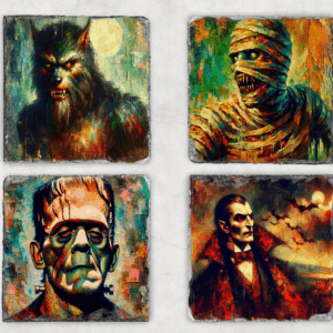 Monster Coasters Mockup