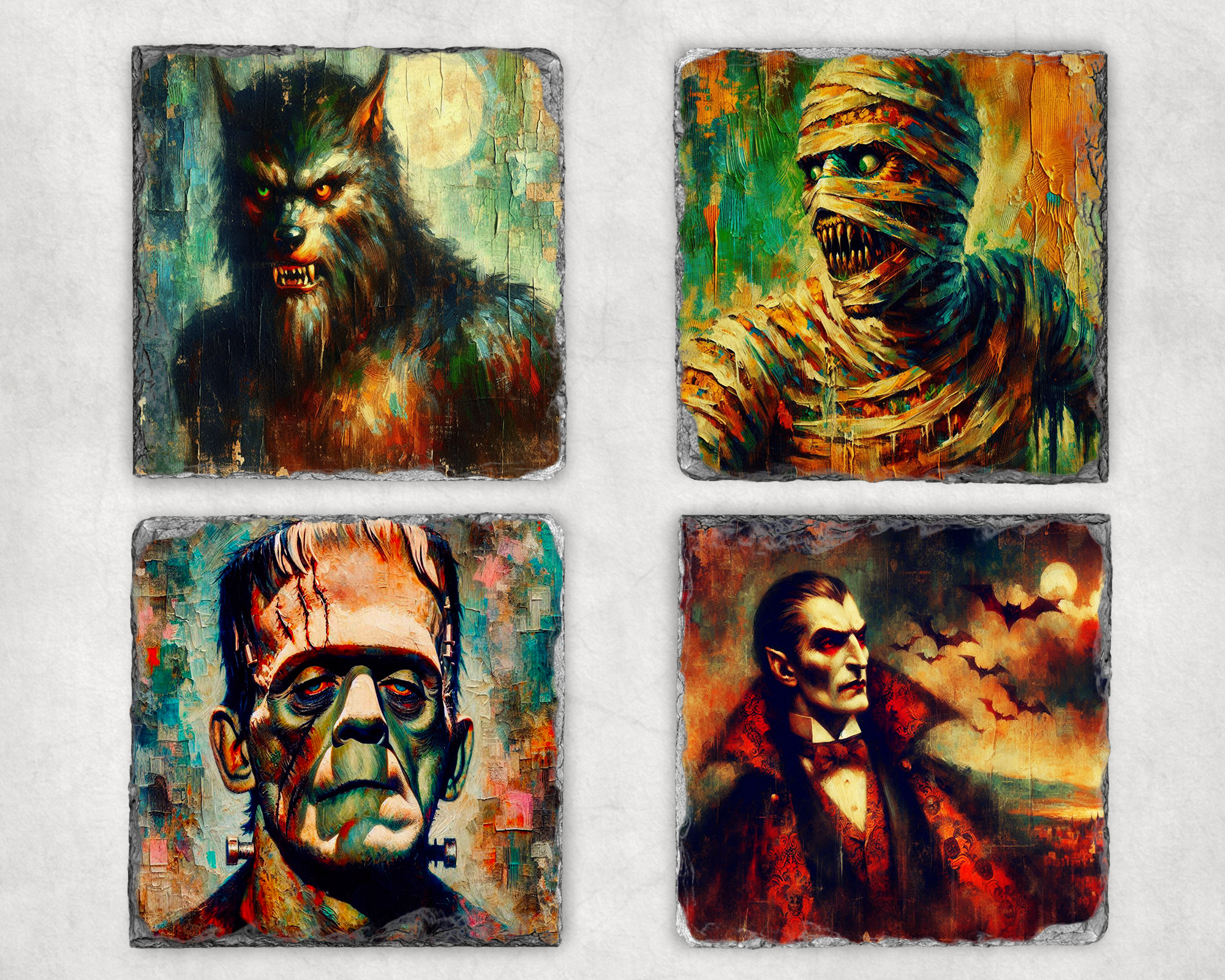 Monster Coasters Mockup