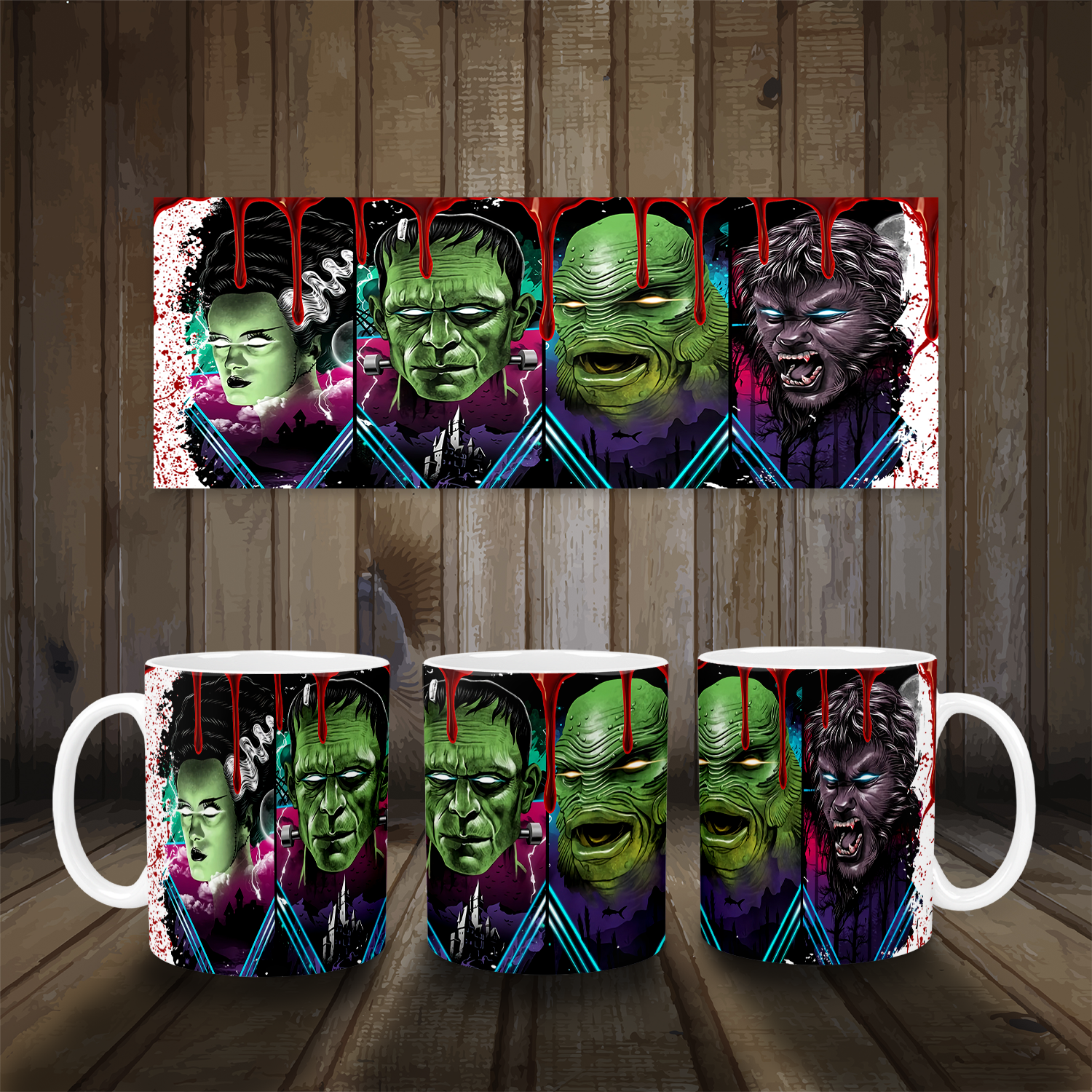 UVMM Monsters Mug Mockup